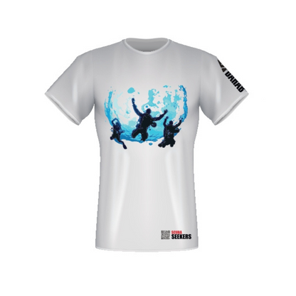 Scuba Seekers White T-shirt