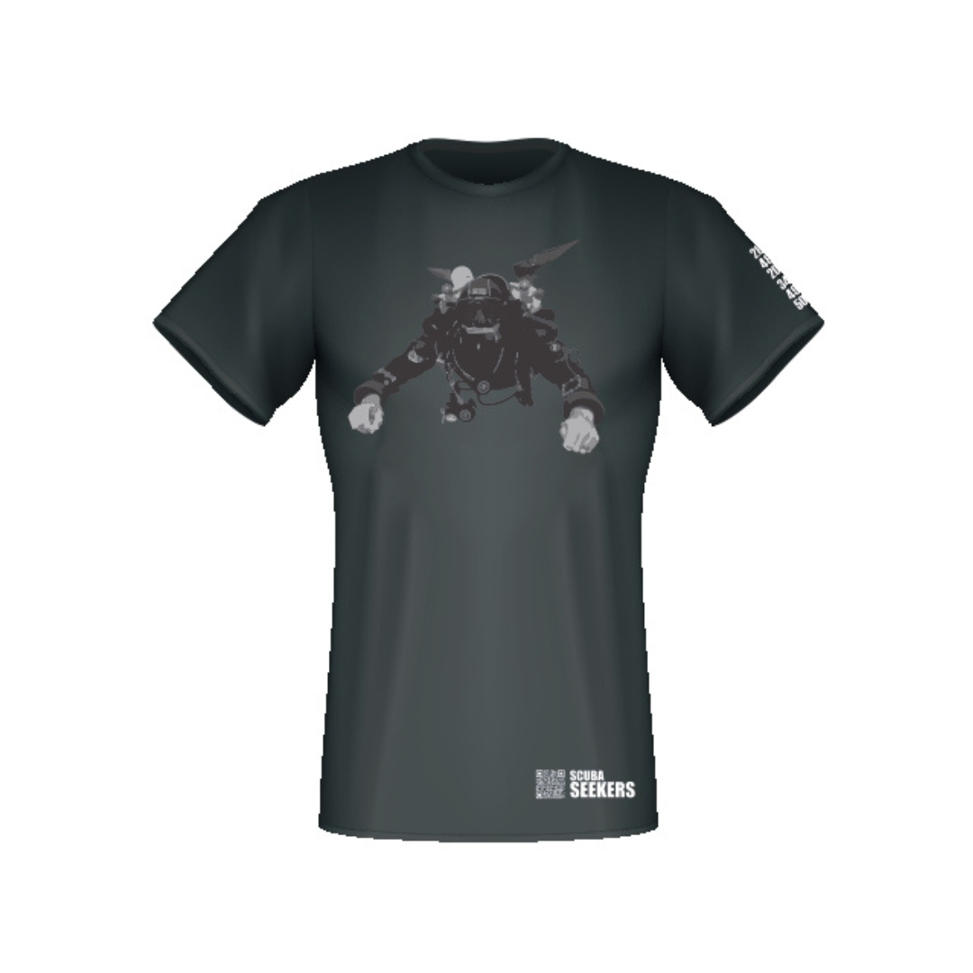 Scuba Seekers Grey T-shirt