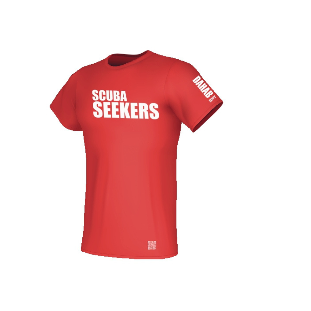 Scuba Seekers Red T-shirt